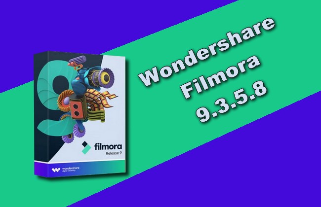 Wondershare Filmora 9.3.5.8 Torrent