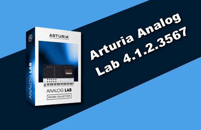 Arturia Analog Lab 5.7.3 instal the new version for mac