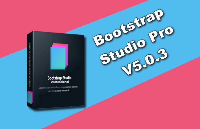 Bootstrap Studio Pro V5.0.3