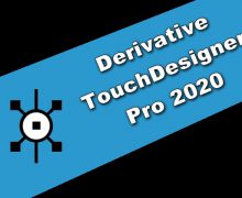 Derivative TouchDesigner Pro 2020