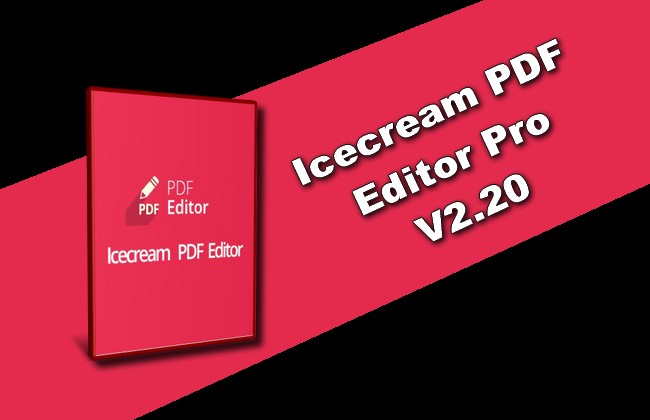 Icecream PDF Editor Pro 2.72 instal the new version for apple