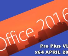 MS Office 2016 Pro Plus VL x64 APRIL 2020