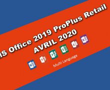 MS Office 2019 ProPlus Retail AVRIL 2020