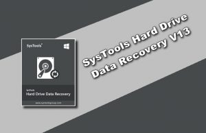 SysTools Hard Drive Data Recovery V13