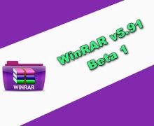 WinRAR v5.91 Beta 1 Torrent