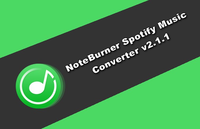 NoteBurner Spotify Music Converter Music Converter