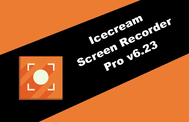 instal the new for mac Icecream Screen Recorder 7.26