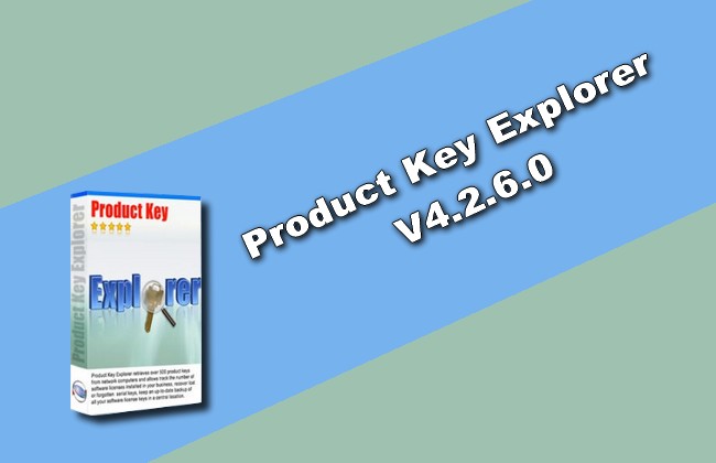 Nsasoft Product Key Explorer v4.2.6.0