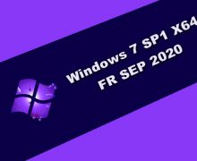 Windows 7 SP1 X64 FR SEP 2020
