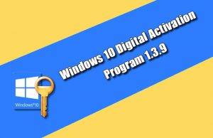 Windows 10 Digital Activation Program 1.3.9