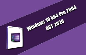 Windows 10 X64 Pro 2004 OCT 2020