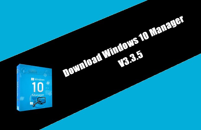 instal the new version for mac Windows 10 Manager 3.8.3