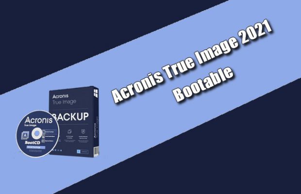 acronis true image 2021 boot cd