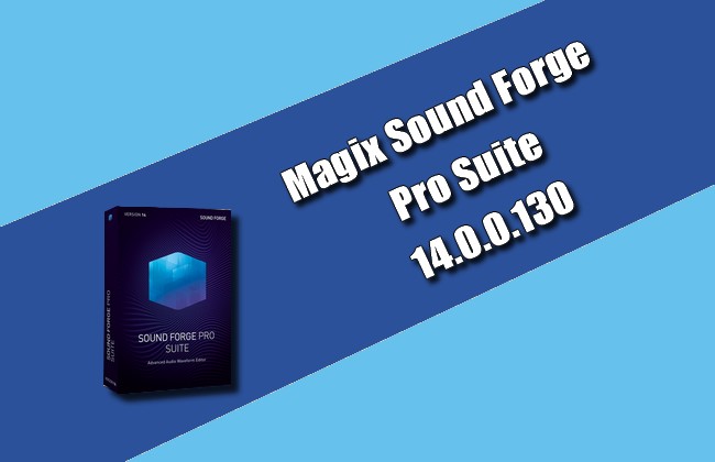 magix sound forge pro suite 2021