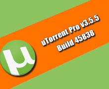 uTorrent Pro v3.5.5 Build 45838