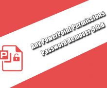 Any PowerPoint Permissions Password Remover 9.9.8