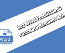 Any Word Permissions Password Remover 9.9.8