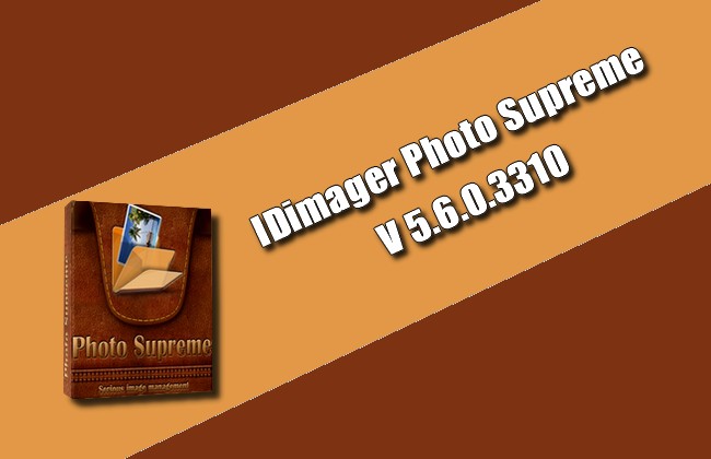 IDimager Photo Supreme 5.6.0.3310