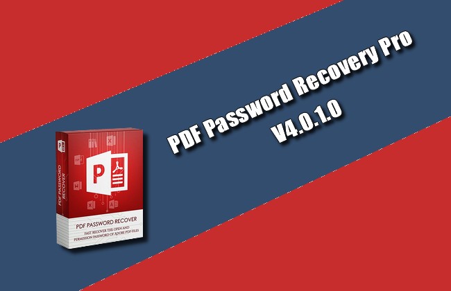 PDF Password Recovery Pro 4.0.1.0