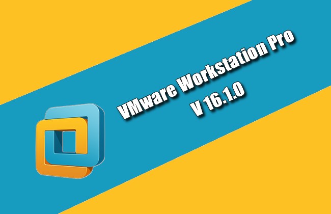 VMware Workstation Pro 16.1.0