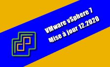VMware vSphere 7 mise à jour 12.2020