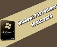 Windows 7 SP1 Ultimate FR DEC 2020