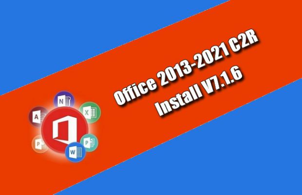 instal Office 2013-2021 C2R Install v7.6.2