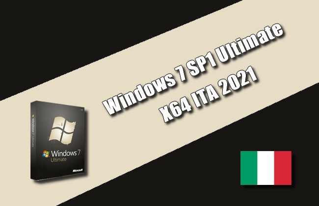 Windows 7 SP1 Ultimate X64 ITA Torrent