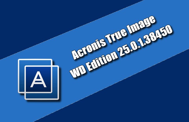acronis true image wd edition on nonwd drives