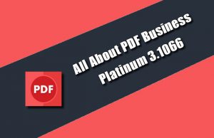All About PDF Business Platinum 3.1066