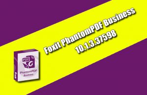 Foxit PhantomPDF Business 10.1.3.37598