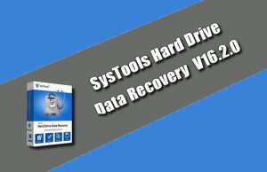 SysTools Hard Drive Data Recovery 16.2.0