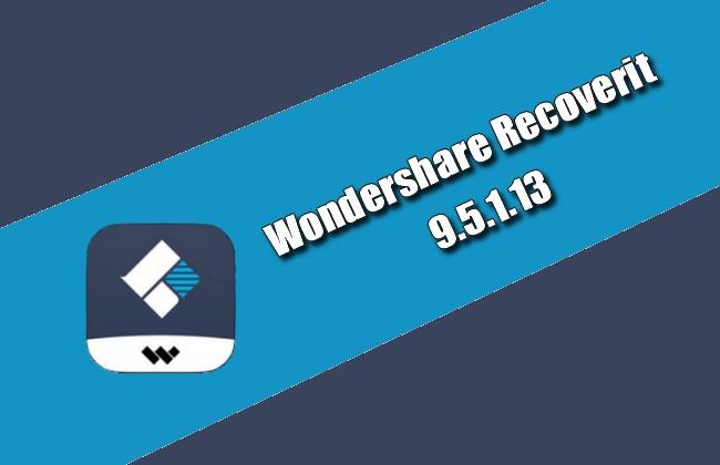 Wondershare Recoverit 9.5.1.13 Torrent