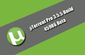 µTorrent Pro 3.5.5 Build 45986 Beta