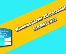 Windows Server 2019 Standard ESD MAY 2022