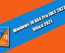 Windows 10 X64 Pro JULY 2022 Office 2021