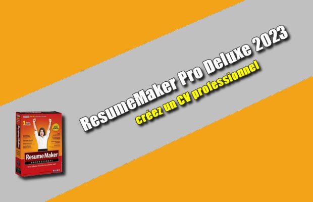 ResumeMaker Pro Deluxe 2023 Torrent