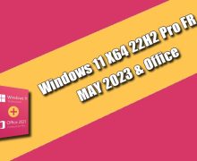 Windows 11 X64 22H2 Pro FR MAY 2023