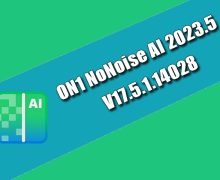 ON1 NoNoise AI 2023.5 v17.5.1.14028 Torrent
