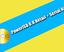 PowerISO 8.8 Retail + Serial Key