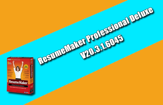 ResumeMaker Professional Deluxe v20.3.1.6045