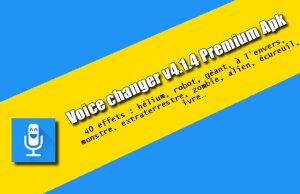 Voice changer v4.1.4 Premium Apk