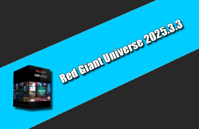 Red Giant Universe 2025 Torrent