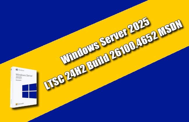 Windows Server 2025 Torrent